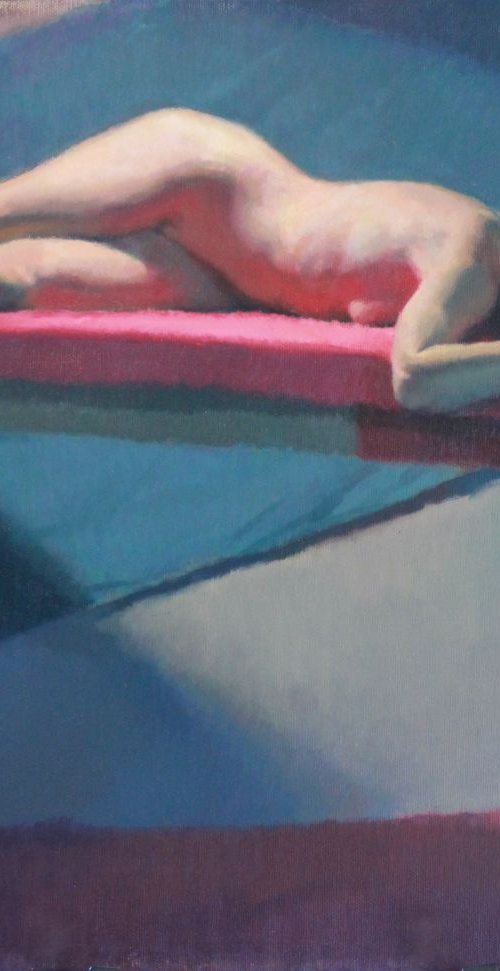 Reclining Nude by Snehal Page