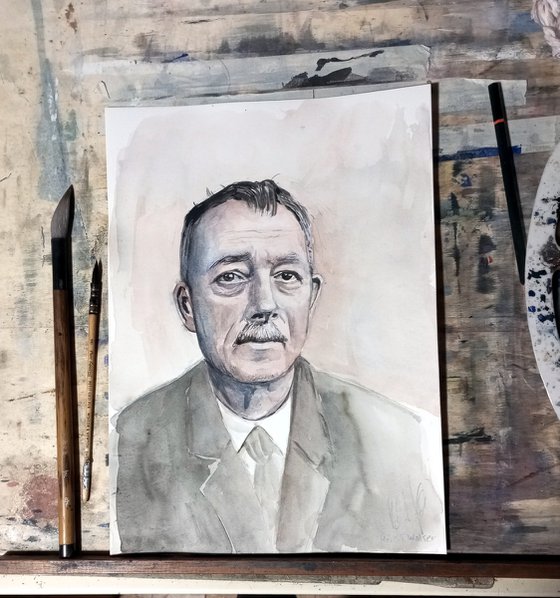 Portrait of Rober Walser