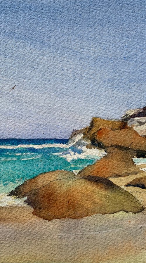 Tamarama beach by Shelly Du