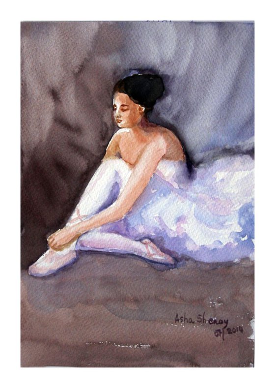The Resting ballerina