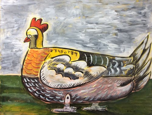The Fat Chicken by Roberto Munguia Garcia