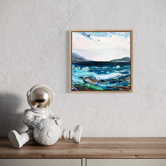 ‘Coastal study no.73' FRAMED