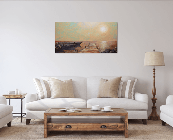 Sunlit Pier: (SPACES Series)