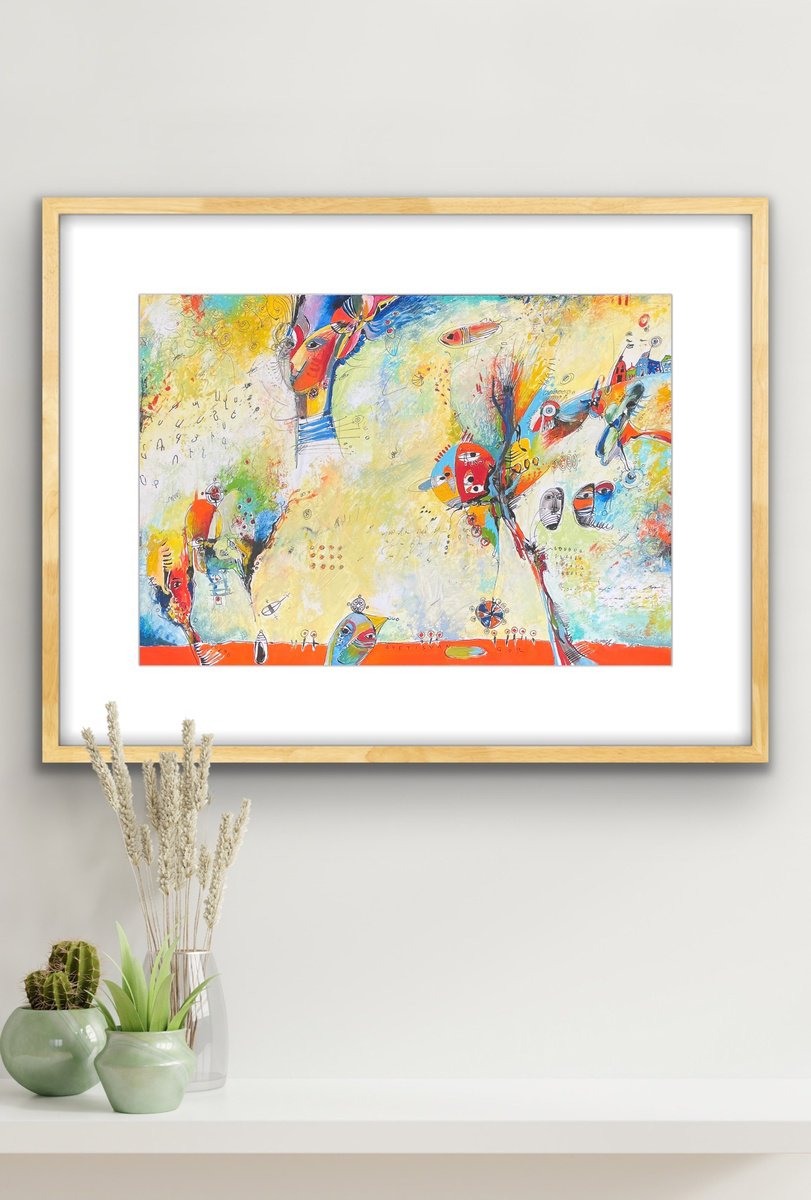 Sunshine Serenade By Gor Avetisyan, 20 X 14, Artwork For Sale On Artfinder