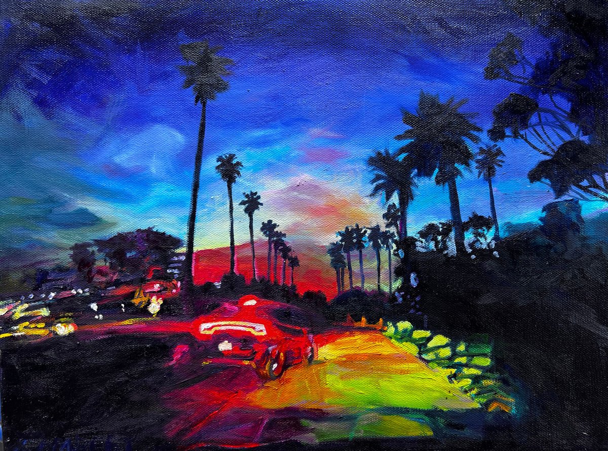 Race Through the Palms by Bonnie Lambert