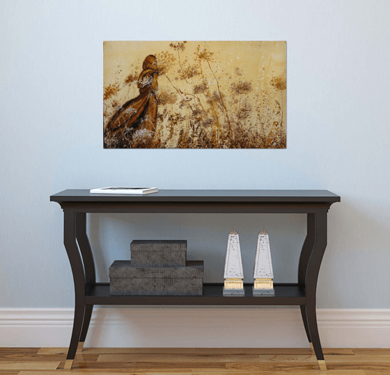 Field with flowers