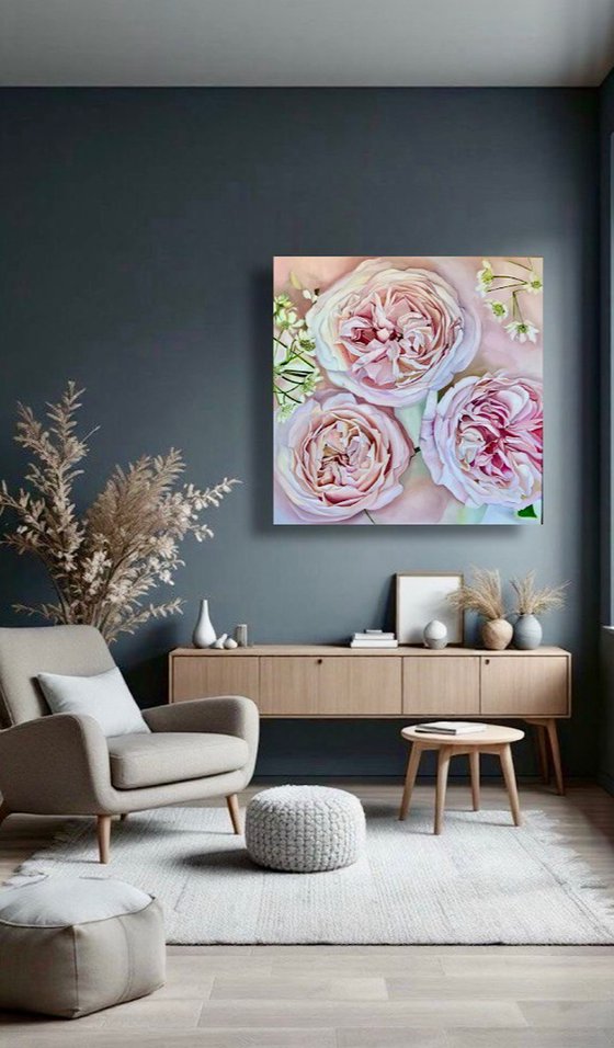Soft Pink Roses