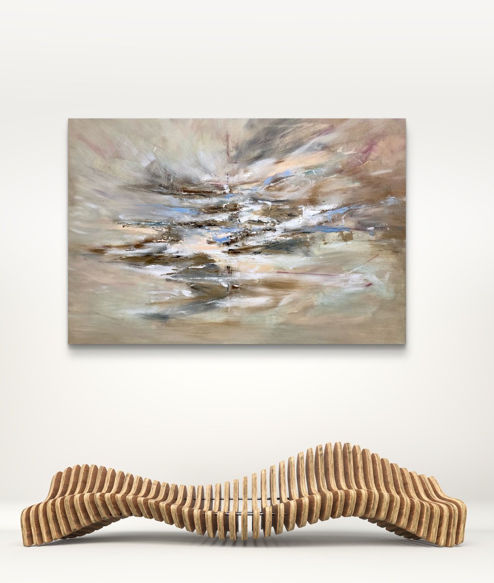 Island-4 By Snezana Djordjevic, 47 X 31, Artwork For Sale On Artfinder