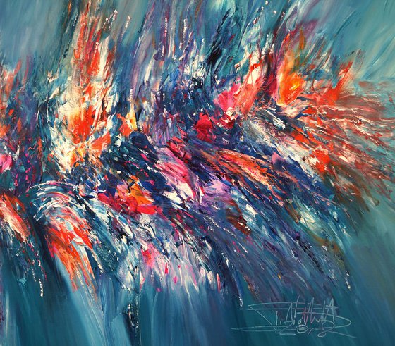 Slim: Turquoise Abstraction 1