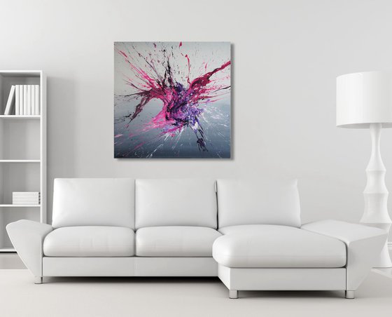 Emotional Release XIII (Spirits Of Skies 064126) - 80 x 80 cm - XL (32 x 32 inches)