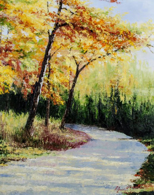Autumn Trail by Ben Jurevicius