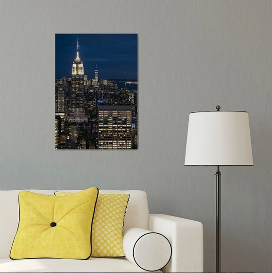 NEW YORK, BLUE HOUR XL Edition