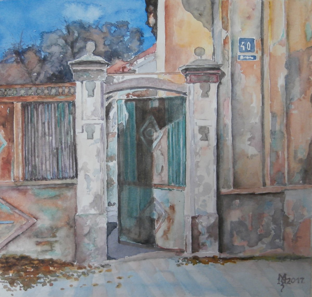 THE GATE by Zoran Mihajlovic Muza