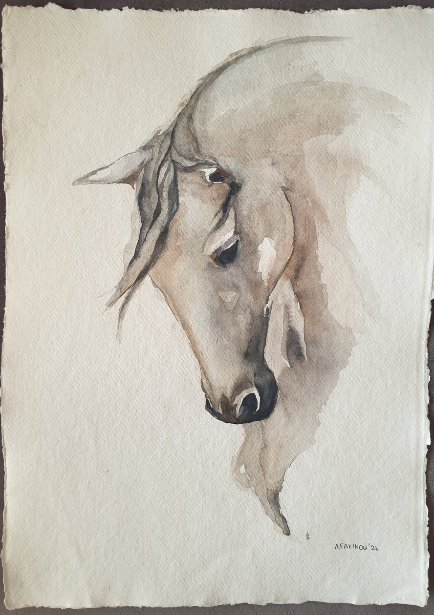 Wild Horse III by Andriana Fakinou