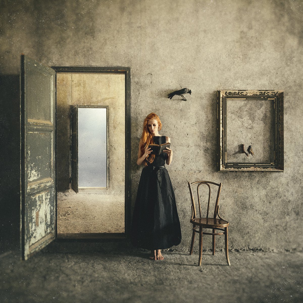 Photorealistic Portrait Photograph By Peter Zelei, 12 X 12", Vilhelm