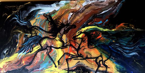Spirit Horses II by Elizabeth Sullivan