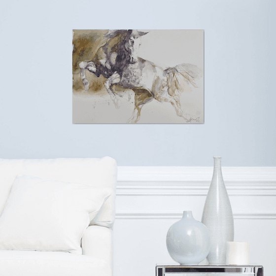 Horse in the run  5 (70x50)