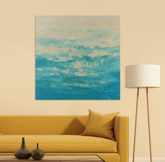 Emerging - Modern Abstract Expressionist Seascape