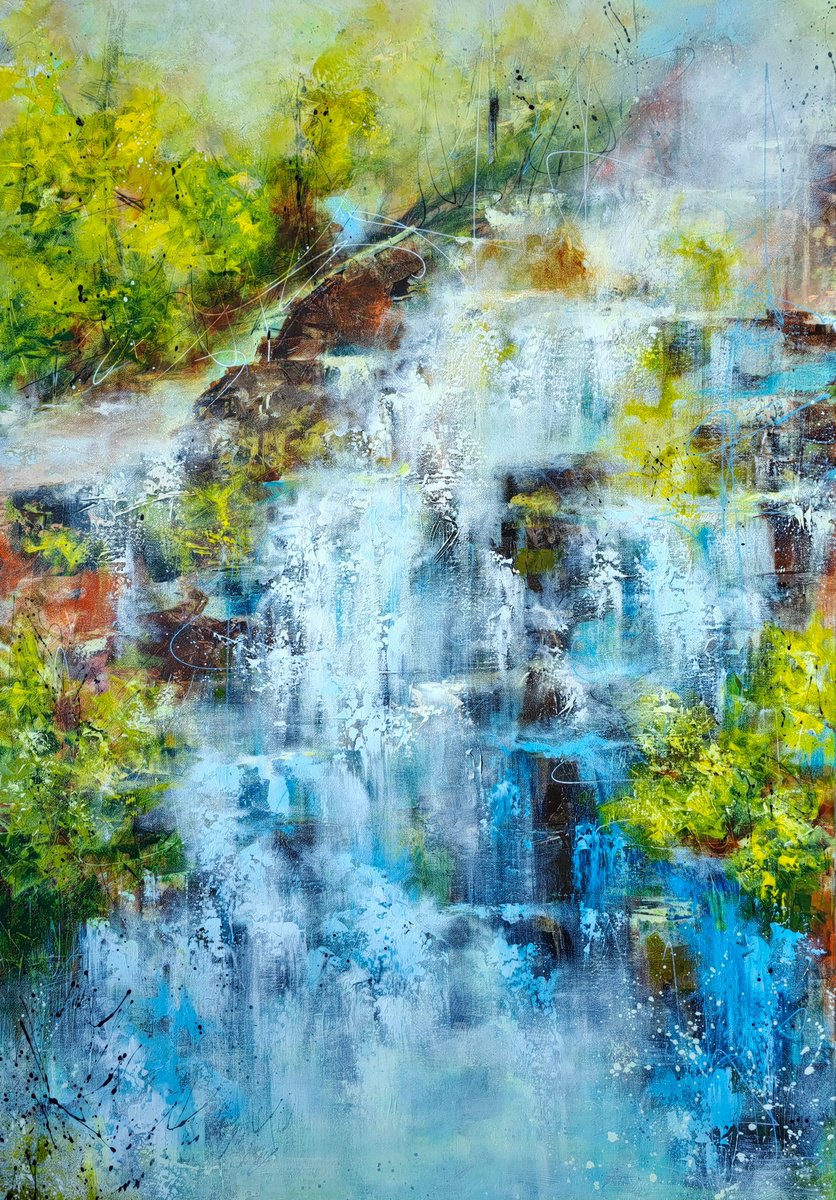 Whispering Falls by Vera Hoi