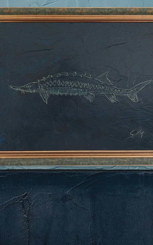 Starry sturgeon by MADALINA GAVRILA