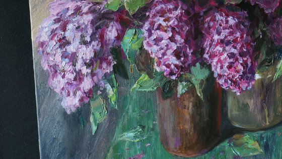 Bouquets Of Fragrant Lilacs