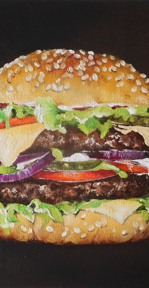 The Burger, 2024 by Natalia Shaykina