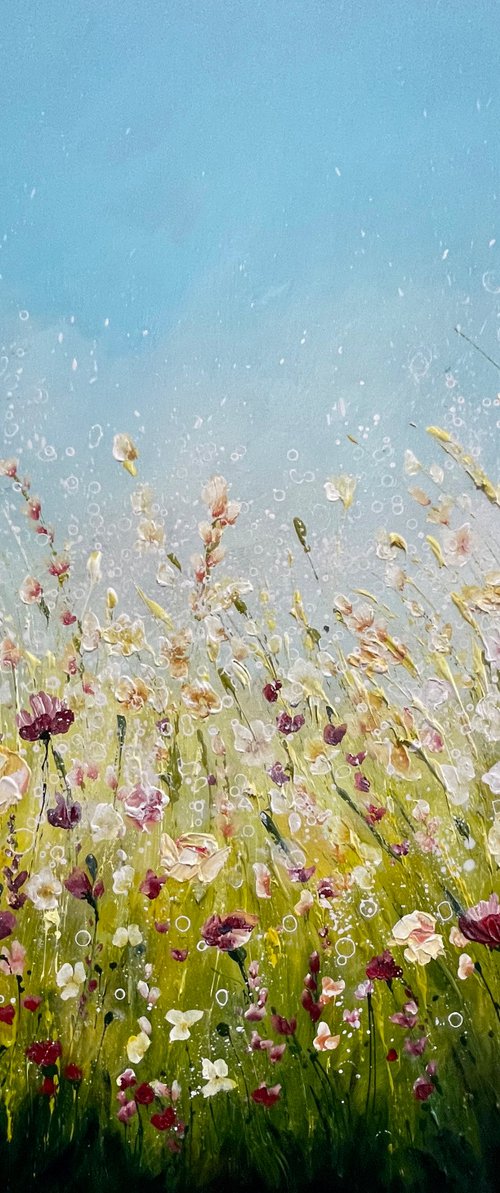 Summer, sage and claret by Emma Sian Pritchard