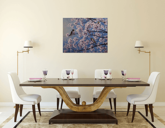 "Three Among the Flowers"