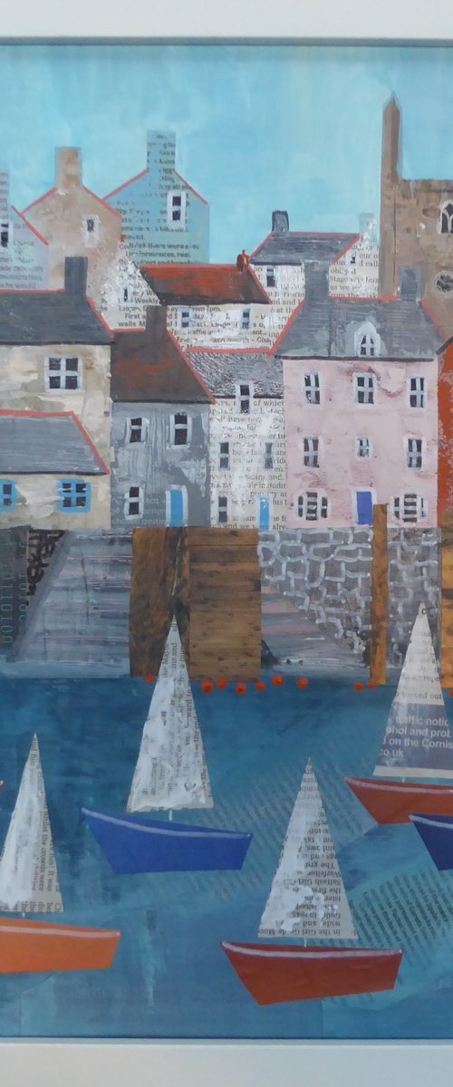 Fowey Sails by Elaine Allender