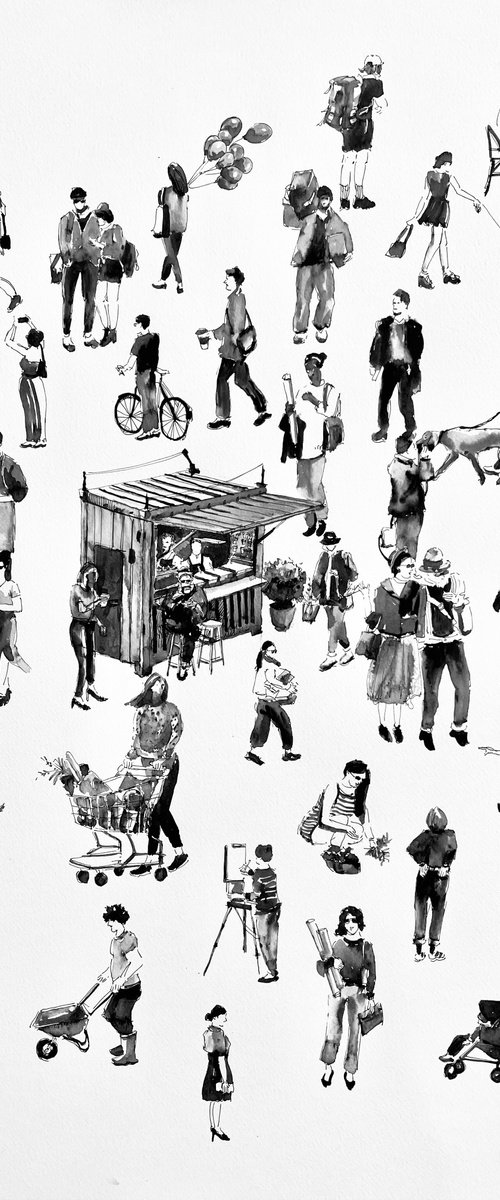 Urban People by Bogdan Shiptenko