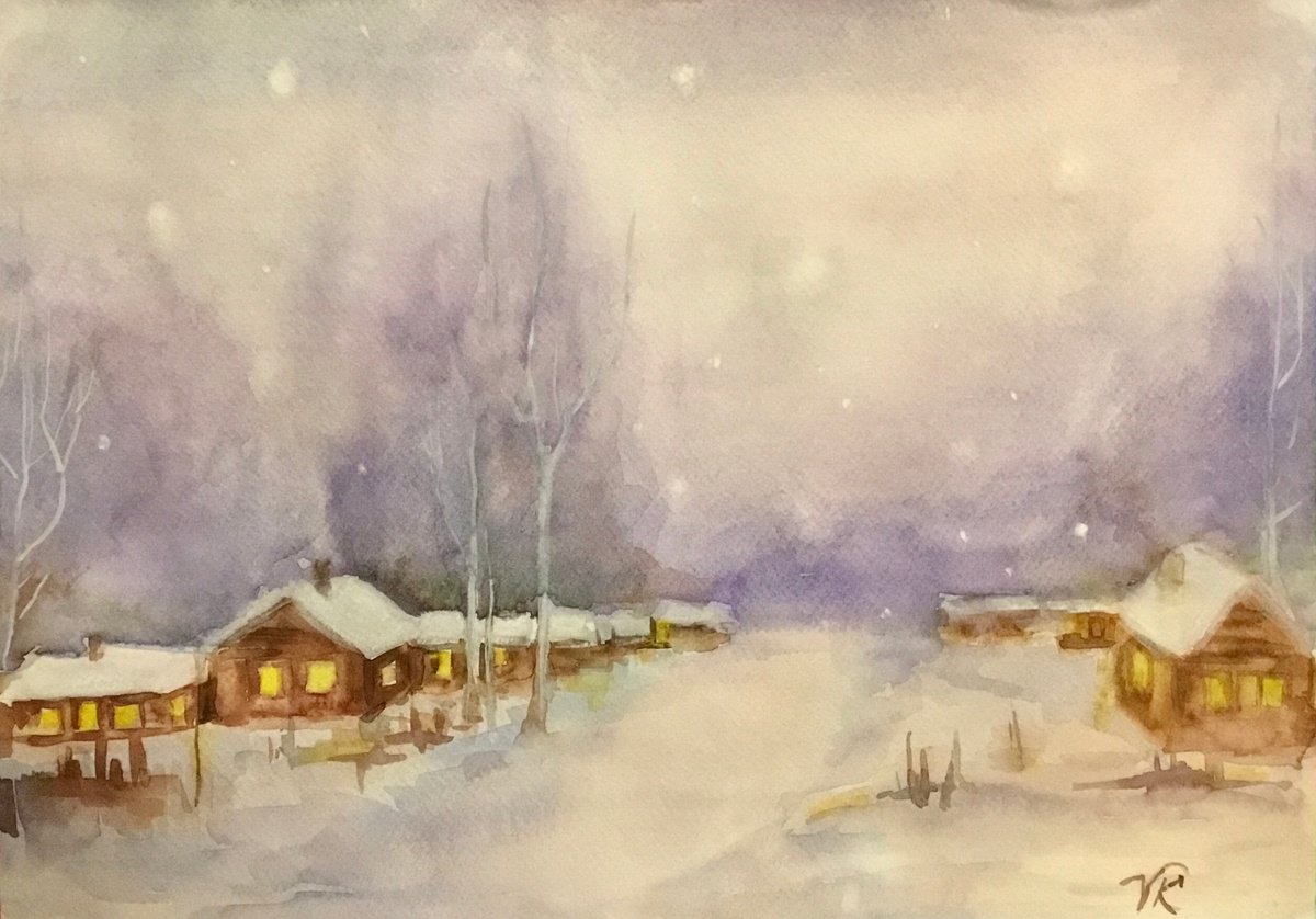 MAGIC SNOW by Vera Klimova