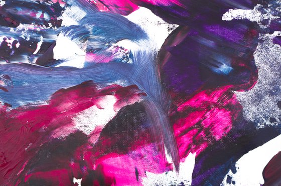 Deep purple, 200x90 cm