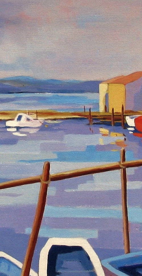 La Pointe Courte, a little harbour in France by Jean-Noël Le Junter