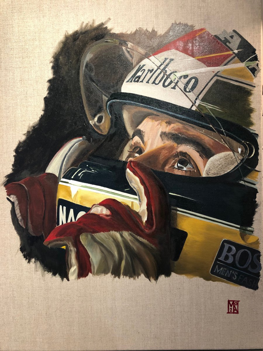 The Calm before the Storm - Senna by Martin Allen