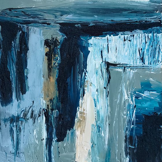 Scéllé dans la glace