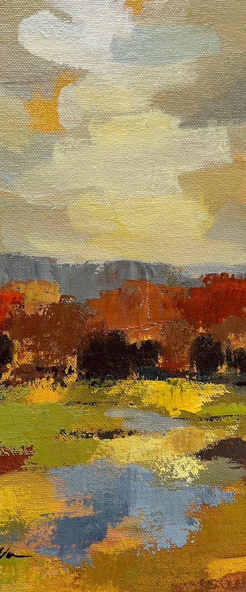Marigold Landscape I by Silvia Vassileva