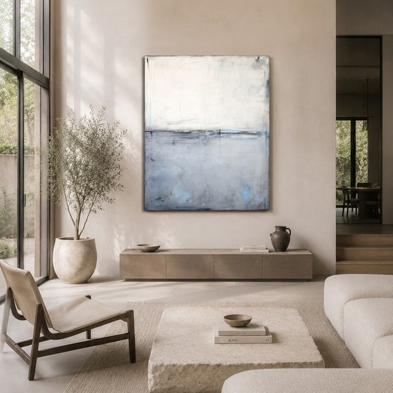 Gray with blue II