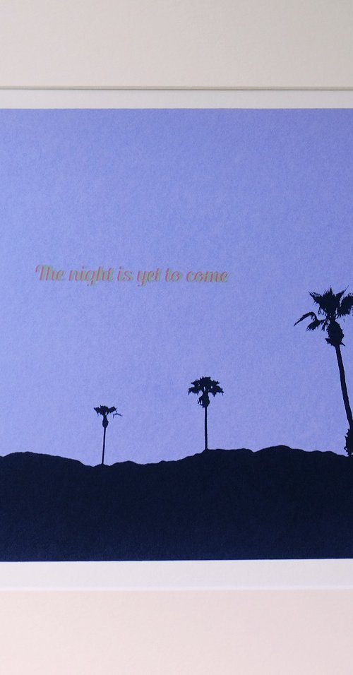 The night is yet to come by Lene Bladbjerg