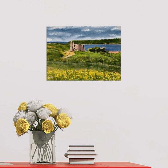 Seascape, Pennard Castle