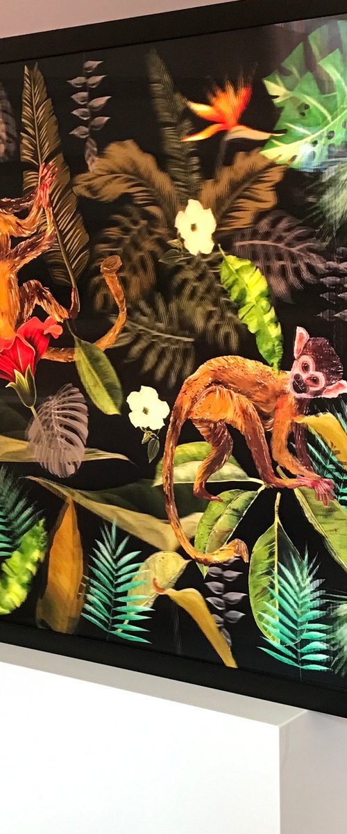 Jungle - Two Monkeys by Artemisia