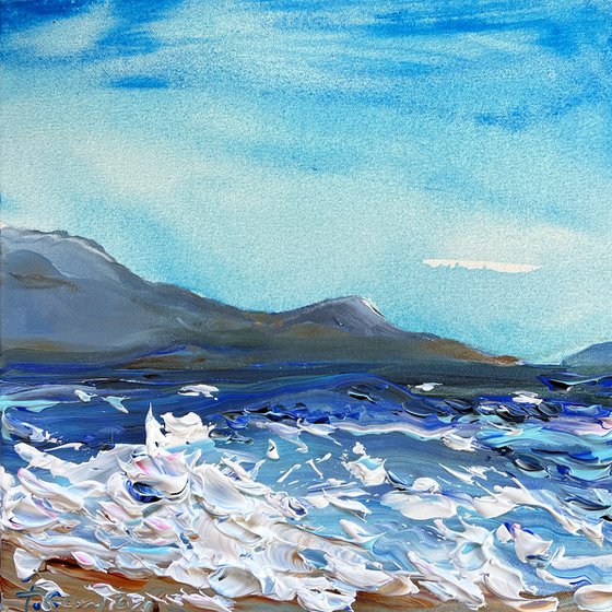 Coastal bloom - diptych