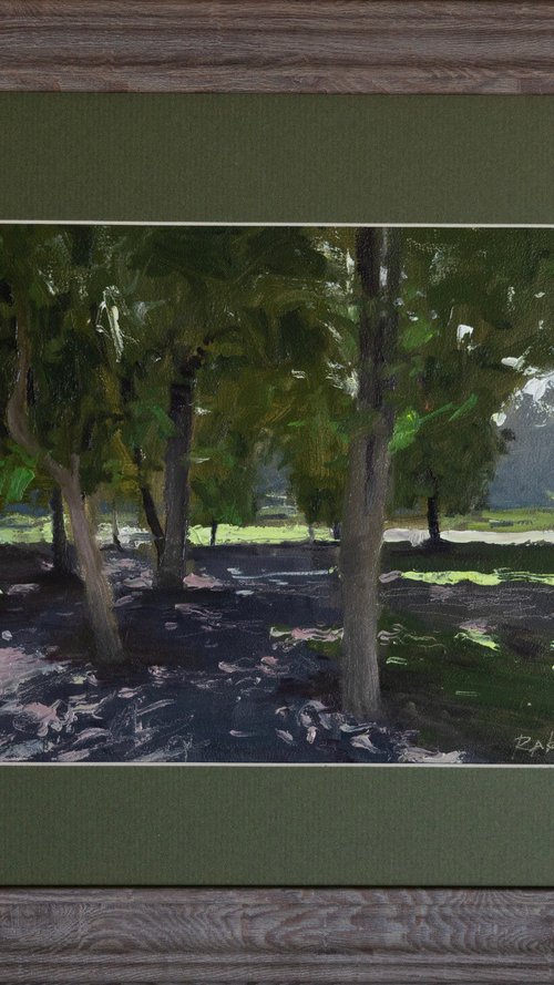 In the Shade of Trees by Mikhail Rak