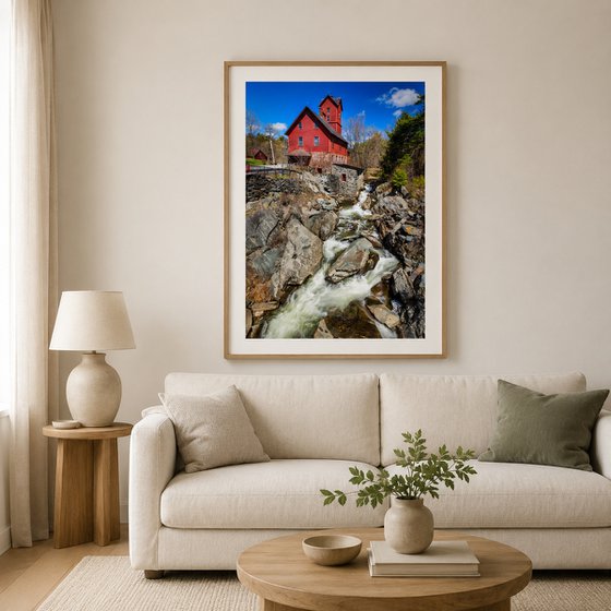 The Old Red Mill, Jericho, Vermont, 41 x 61
