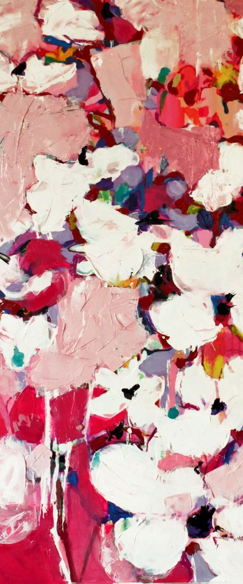 Magnolias Full Bloom by Irene Wilkes