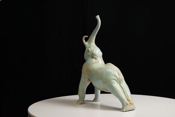 The Elephant’s Morning Stretch