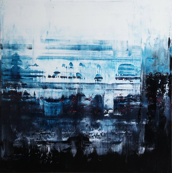 Fragile Facade - 100 x 100 cm - XXL (40 x 40 inches)