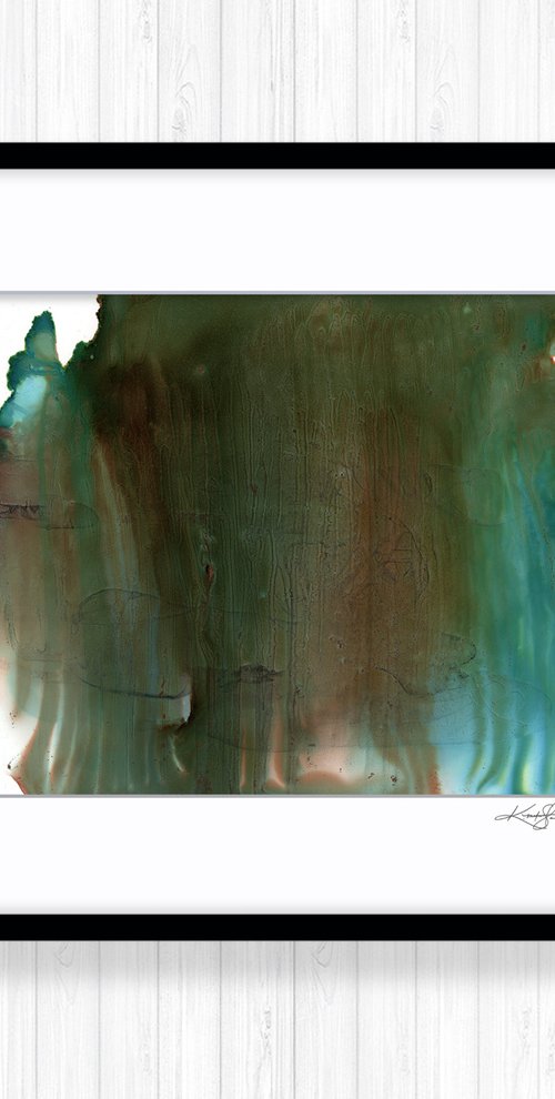 A Mystic Encounter 35 - Zen Abstract Painting by Kathy Morton Stanion by Kathy Morton Stanion