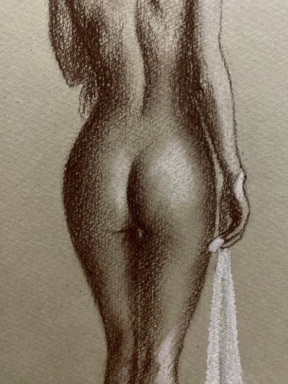 Nude lady