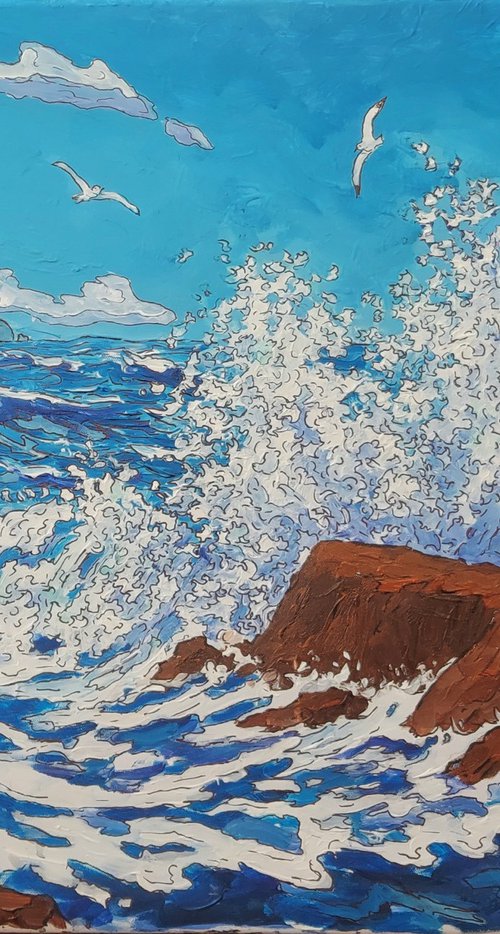 Japanese seascape #114 by Colin Ross Jack