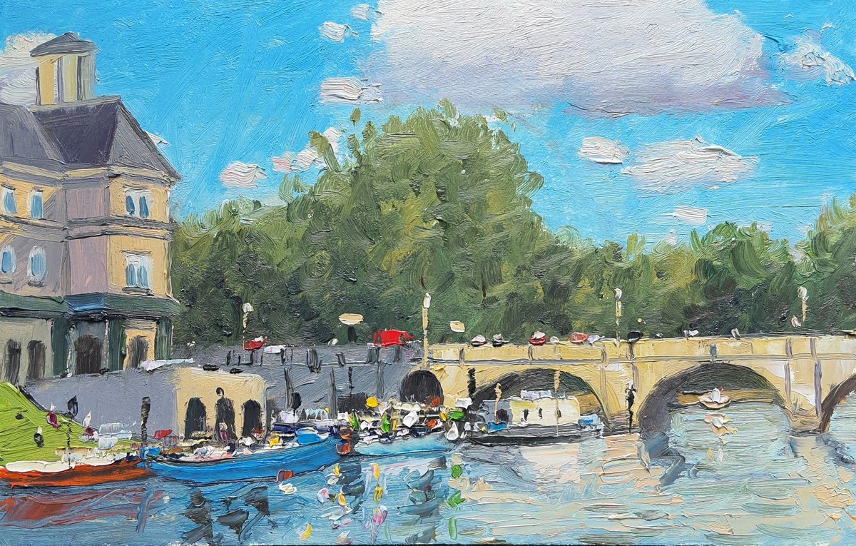 Richmond Bridge,London by Roberto Ponte